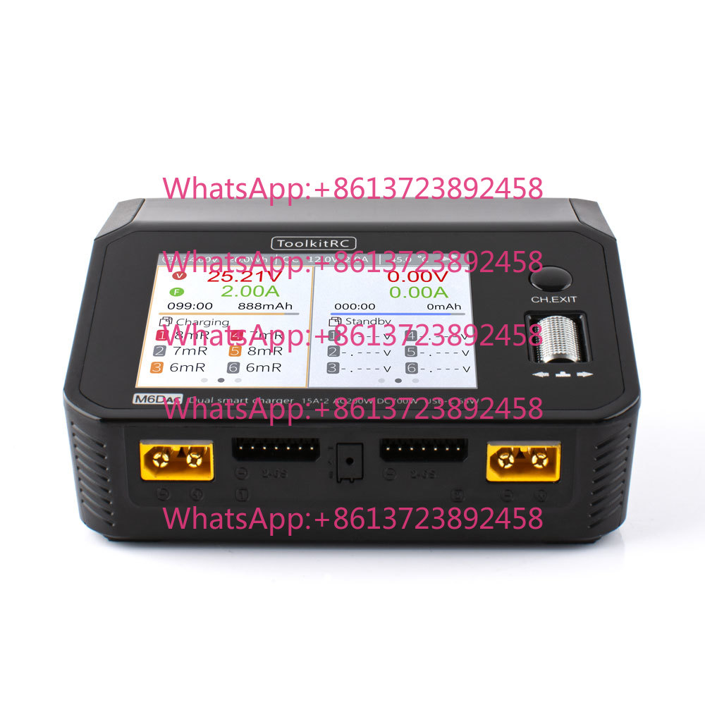 Toolkitrc M6Dac Smart Charger - ToolkitRC M6DAC Multi-function Fast Charger Built-in