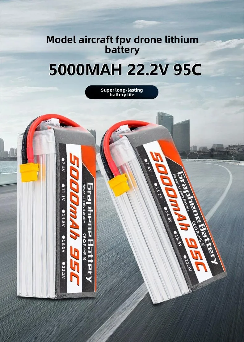 7 9 10 Inch FPV Racing Drone G - огляд і ціна 6S Lipo Battery 22.2V 5000Mah