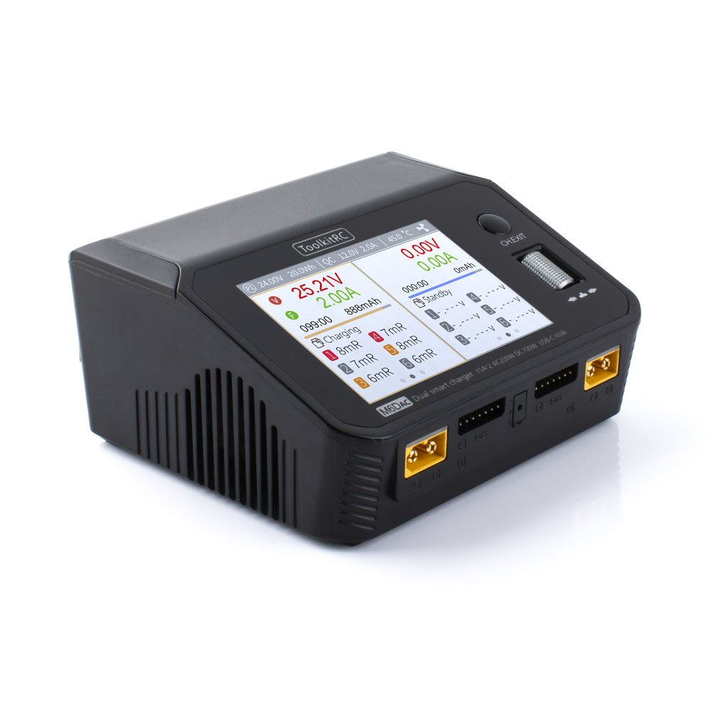 ToolkitRC M6DAC Multi-function - огляд і ціна Toolkitrc M6Dac Smart Charger