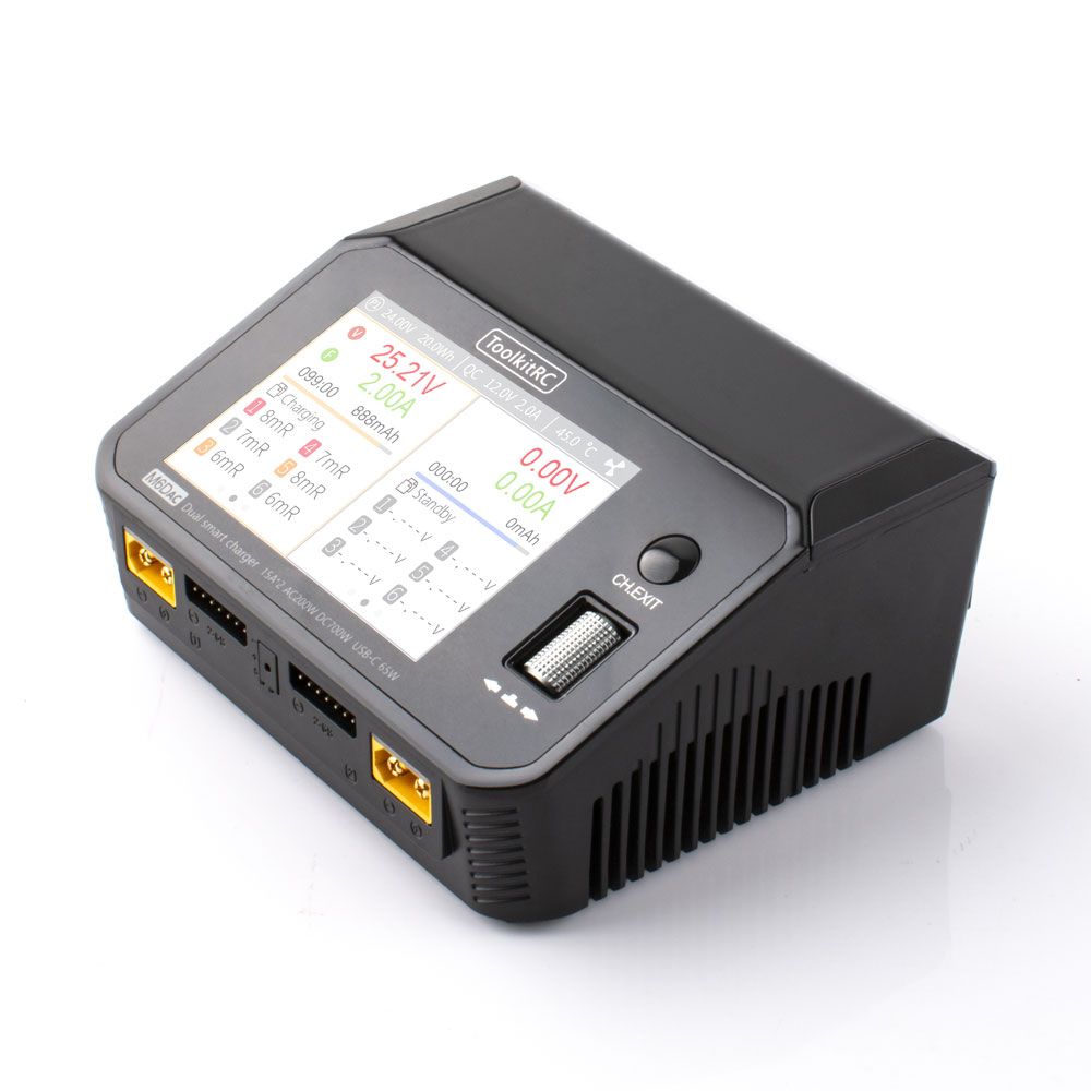 ToolkitRC M6DAC Multi-function - огляд і ціна Toolkitrc M6Dac Smart Charger